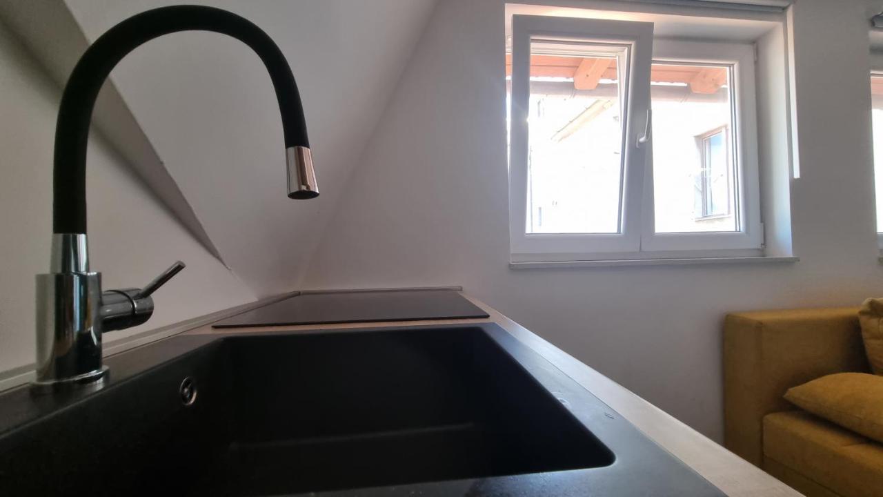 Steep-Climb Attic Studio W Floor Heating, Two Beds & 55" Tv Lejlighed Zagreb Eksteriør billede